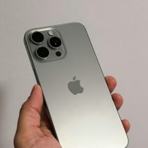 iPhone 15 Pro Max 256 Go - Smartphone Reconditionné Apple Titane Zoom 5x Écran 6,7"