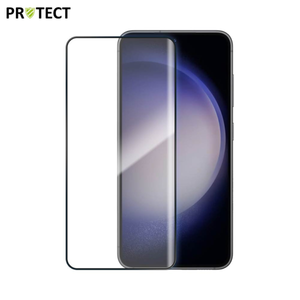 Full Screen Tempered Glass PROTECT for Samsung Galaxy S23 5G S911 Black