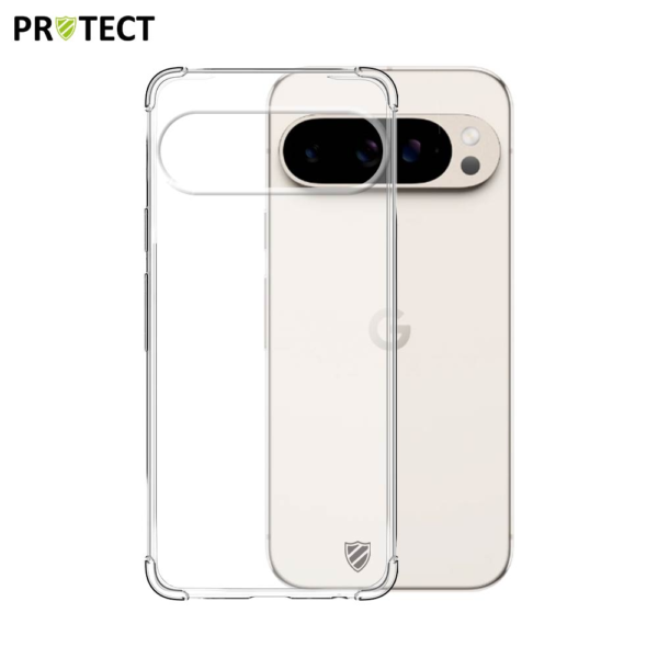 Reinforced Silicone Case PROTECT for Google Pixel 9 Transparent