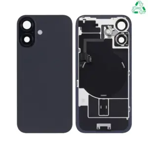 Cache Arrière Aftermarket Apple iPhone 16 Noir